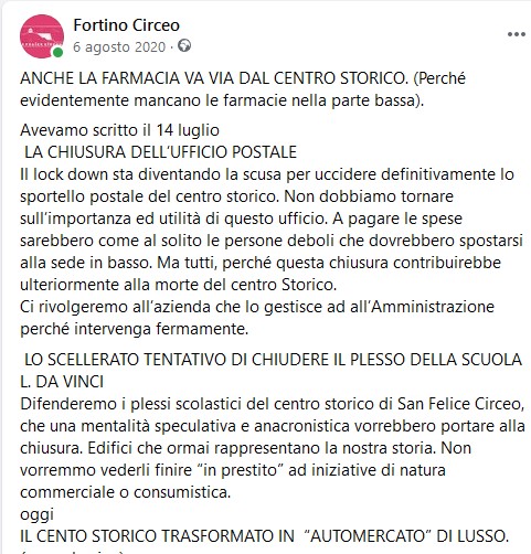 Farmacia Centro storico Circeo