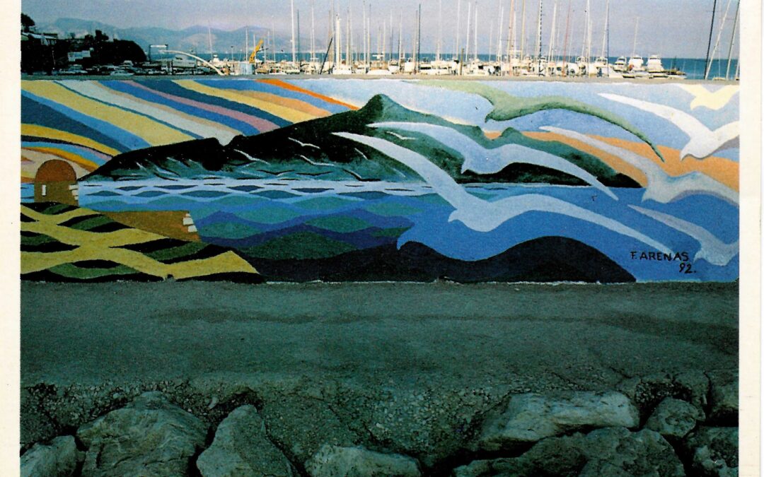 porto Circeo 1991 - primo premio rassegna Murales