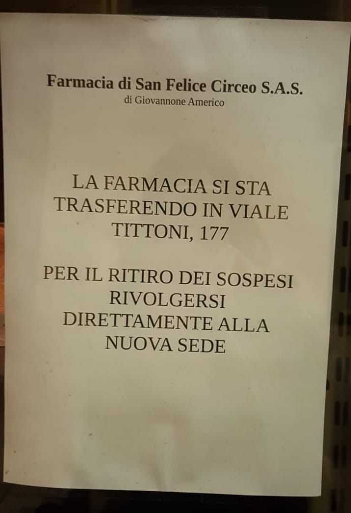 Farmacia Centro storico Circeo