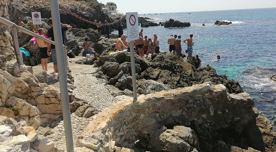 7 agosto – giornata di mare alla Batteria