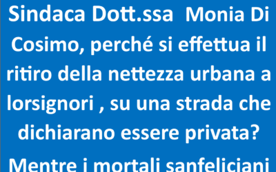 gestione raccolta differenziata Via delle Batterie