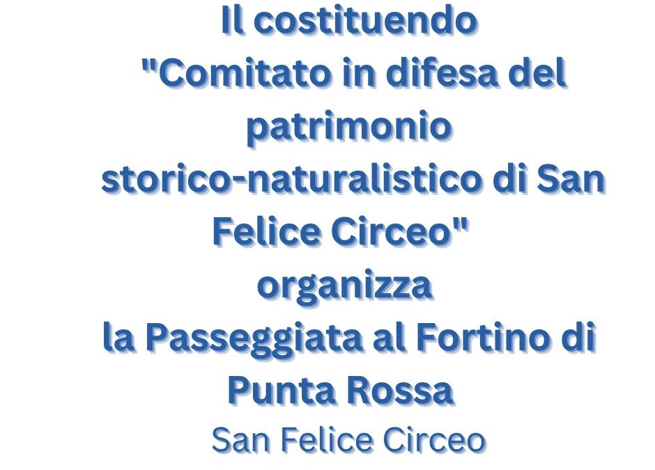 Passeggiata al Fortino di Punta Rossa       
