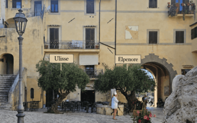 ULISSE ED ELPENORE: un nome per i due ulivi di piazza vittorio veneto